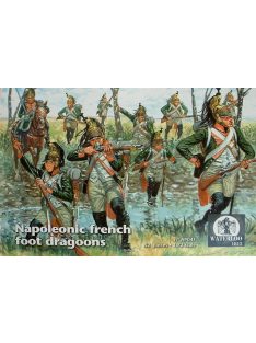 WATERLOO 1815 - Napoleonic french foot dragoons