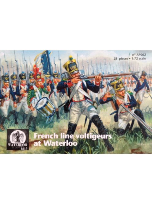 Waterloo 1815 - French Line Voltigeurs At Waterloo