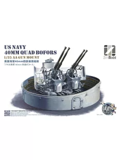 Zimi Model - US Navy 40mm Quadruple Bofors