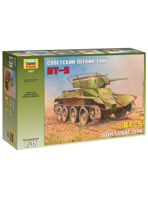 Zvezda - Szovjet tank BT-5 1:35 (3507)