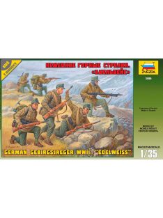   Zvezda - German Gebirgsjager Wwii "Edelweiss" (3599)