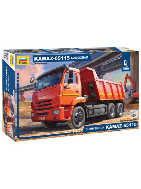 Zvezda - 1:35 KAMAZ 65116 Dump T ruck