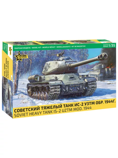 Zvezda - 1:35 Soviet Heavy Tank IS-2 UZTM Mod. 1944