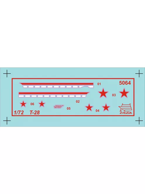 Zvezda - T-28 Soviet Tank