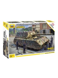 Zvezda - 1:72 German Superheavy Tank MAUS - snap-fit