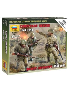 Zvezda - Sovielt Infantry 1941. 1:72 (6103)