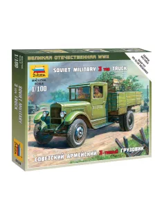 Zvezda - Soviet Military 3 Ton Truck Zis-5 1:100 (6124)