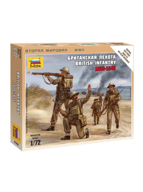 Zvezda - British Infantry /1939-42/ (6166)