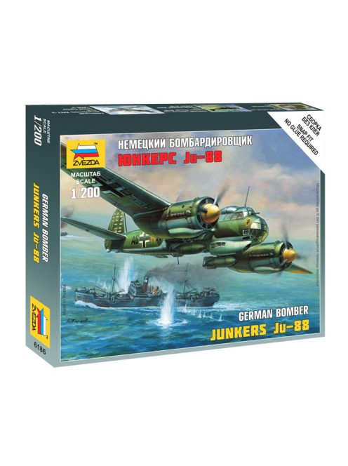 Zvezda - Ju-88 A4 1:200 (6186)