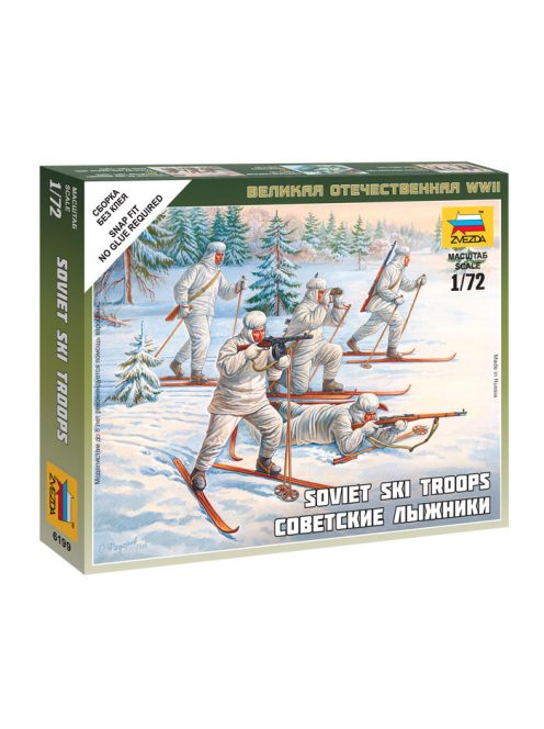 Zvezda - Soviet Skiers (6199)