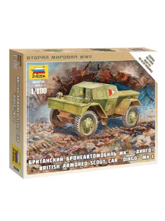 Zvezda - British Armored Car Daimler Mk-1 1:100 (6229)