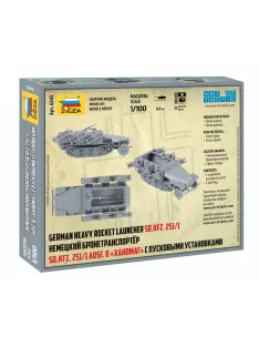 Zvezda - Sd.Kfz.251/1 Ausf.B Stuka zu Fuss