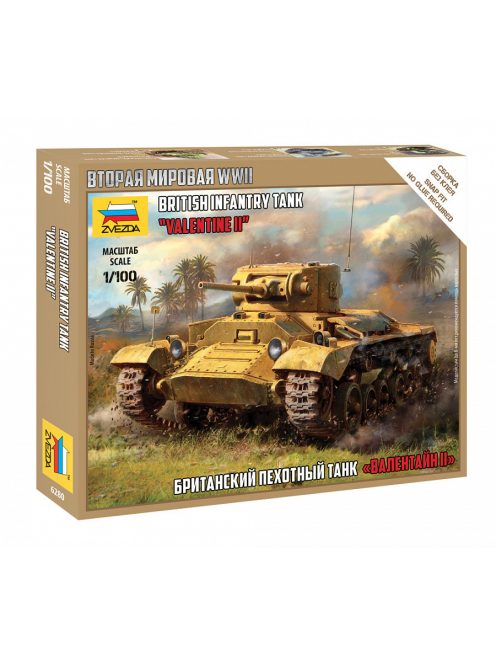 Zvezda - British Infantry Tank Valentine II