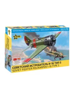 Zvezda - Soviet Fighter Aircraft Polikarpov I-16 Type 5
