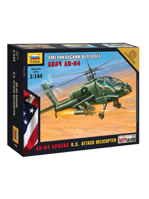 Zvezda - Apache Helicopter 1:144 (7408)