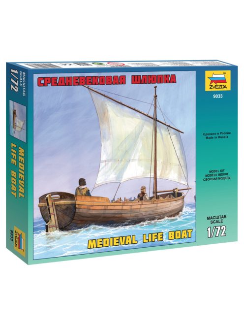 Zvezda - Medieval Life Boat 1:72 (9033)