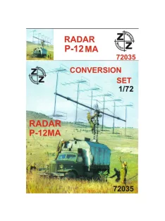 ZZ Modell - P-12MA radar (conversion set for ICM72541 kit)