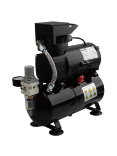   Airgoo Premium Aibrush Compressor AG-426 with Superpower Double Cooling Fans and Air Tank
